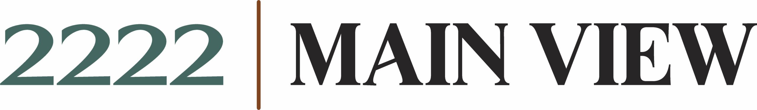 2222 Main View Logo Horizontal